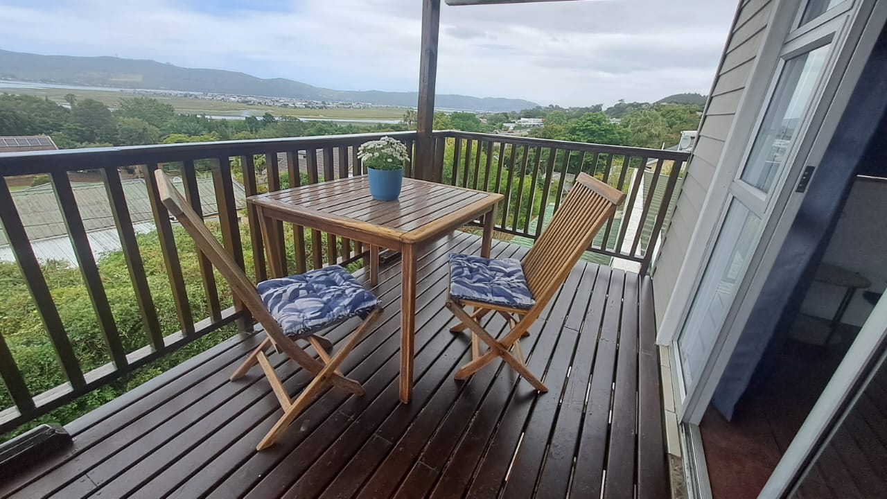 Balcony with views over the Knysna lagoon